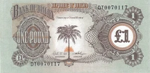 Biafra, 1 Pfund, 1968-69, Republik Biafra, P5, UNC - Bild 1 von 2