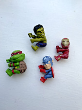 Neca Cable Scaler 2.5" Figures - Hulk, Raphael, Iron Man, Captain America Option