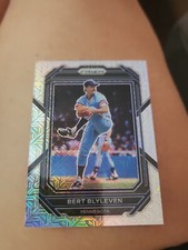 BERT BLYLEVEN Mojo PRISM /25 2023 Panini Prizm Baseball Card TWINS HOF