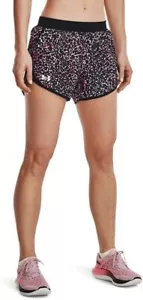Under Armour Women's Fly by 2.0 Printed Running Shorts Size XL Black Multi Color - Picture 1 of 7