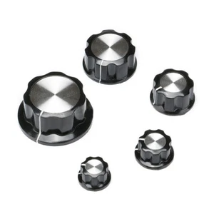 Potentiometer Knob Bakelite Rotary Knob Cap Volume Control 6 mm Shaft A01- A05 - Picture 1 of 6