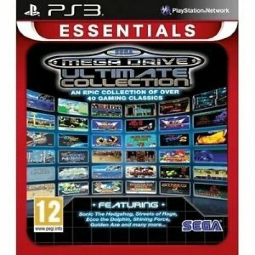 PS3 Spiel SEGA Mega Drive Ultimate Collection mit 40 Retrospielen NEUWARE