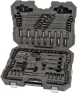 CRAFTSMAN OVERDRIVE 154-Piece Gunmetal Chrome Mechanics Tool Set (CMMT99154L) - Picture 1 of 9