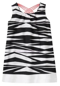 NWT Gymboree ANIMAL PARTY Sleeveless Zebra Print Dress 8 - Picture 1 of 1