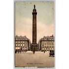 Postcard Vintage France Paris Colonne Vendome 0392