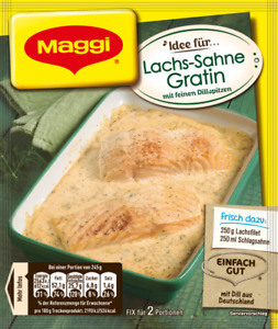 Maggi CREAMY SALMON seasoning mix -1ct./2 servings Made in Germany-FREE SHIPPING