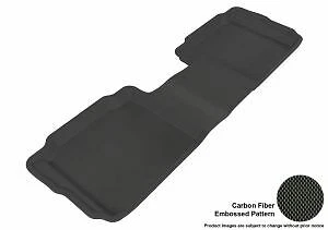 3D MAXpider for 2010-2019 Ford Taurus Kagu 2nd Row Floormats - Black - aceL1FR01 - Изображение 1 из 1