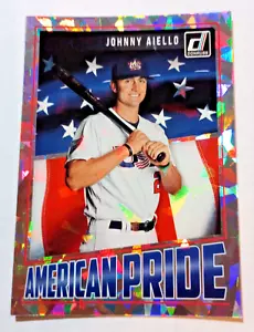 2018 Donruss American Pride Silver Pack SP #AP22 Johnny Aiello - Picture 1 of 5