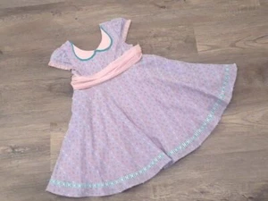 EUC Wild Flowers girls size 6 purple pintuck birthday dress la la land - Picture 1 of 5