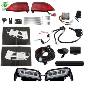 12V 7.5A Headlight Tail LED Light Kit For Club Car Tempo 2018-2025 Golf Cart - Picture 1 of 13