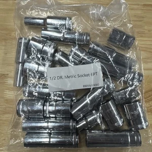 Gearwrench 89059 23 pc. 1/2" Dr. Metric 6 Pt Socket Set-FREE SHIPPING - Picture 1 of 7