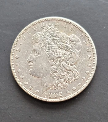 1902 Morgan Silver Dollar  - Image 1 of 4
