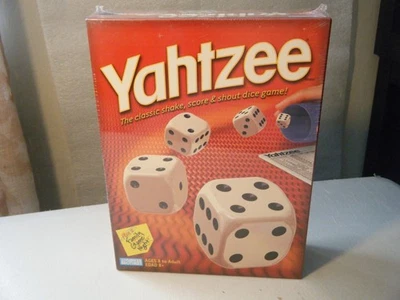 Yahtzee Board Game Brand New Factory Sealed Parker Bros 2004 Hasbro - Image 1 of 4