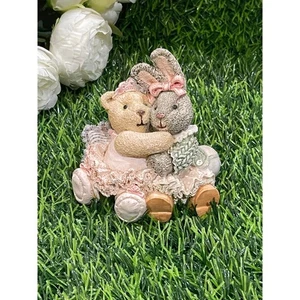 Vintage Figi Snuggle Buddies Honey & Bobbi "We Love Hugs" 1996  - Bild 1 von 6