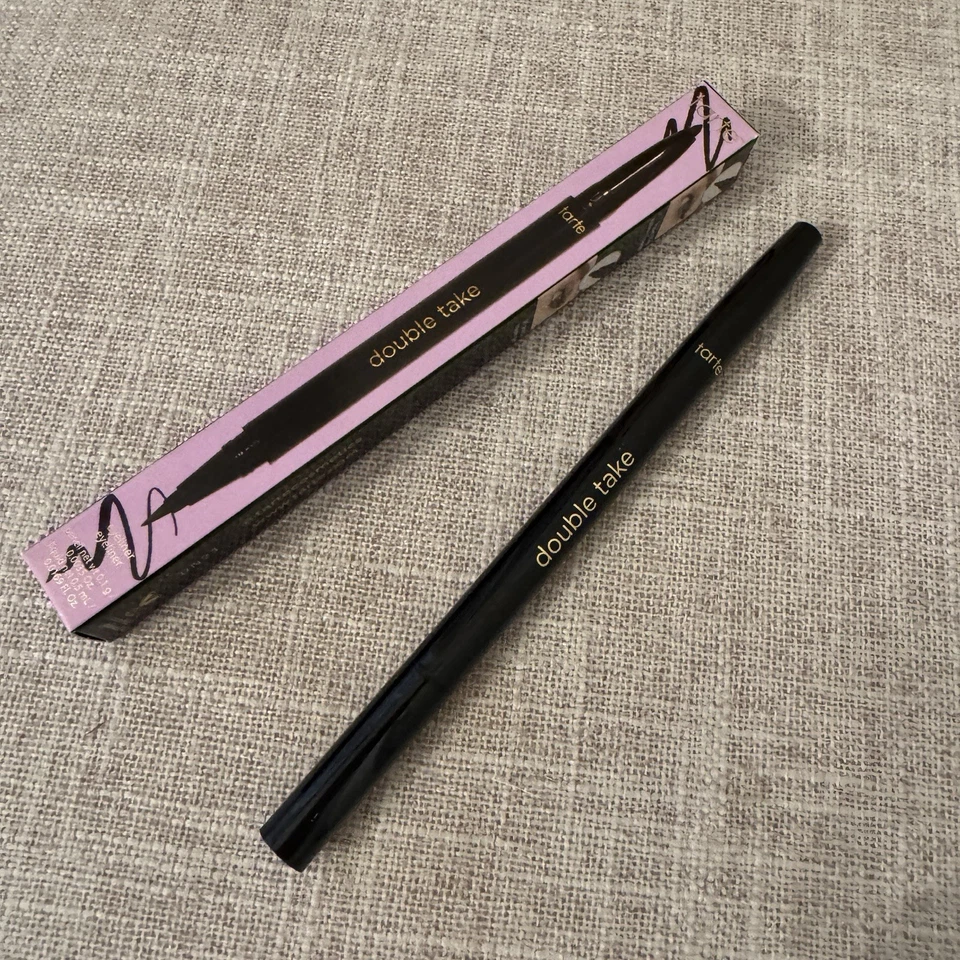 Tarte Double Take Eyeliner ~ Liquid/Gel Eyeliner~ Full Size Black - Image 1 of 2