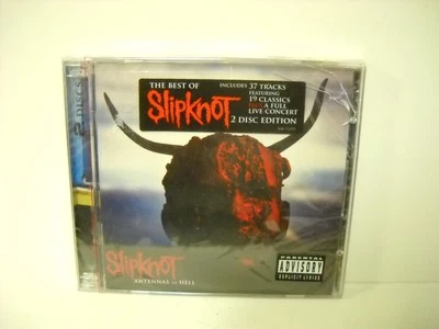 The Best of Slipknot Antennas to Hell 2 Disc Music CD LIVE Concert Set Sealed - Image 1 of 4