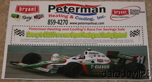 2009 Tony Kanaan Bryant Racing Indy 500 Indy Car Copy Paper Handout