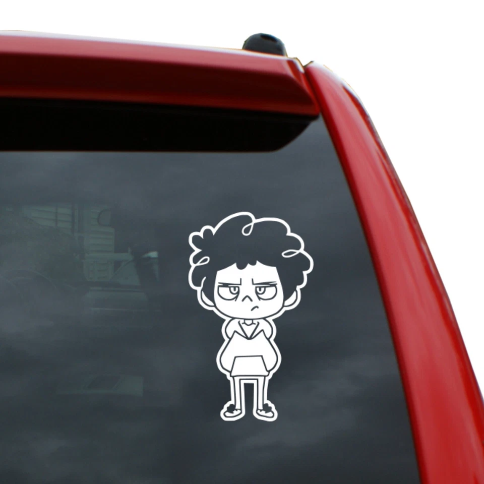 Camp Camp - Max Vinyl Decal Sticker | Color: White | 5 inch Tall - Image 1 of 1