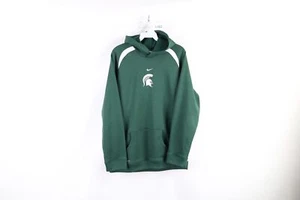 Vintage Nike Boys XL Center Swoosh Michigan State University Football Hoodie - Picture 1 of 9