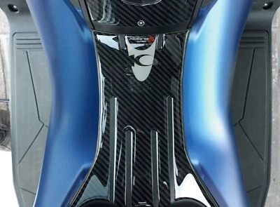 LABELBIKE ADESIVO gel 3D PROTEZIONE PEDANA compatibile per Kymco XCITING S 400 2018-2023