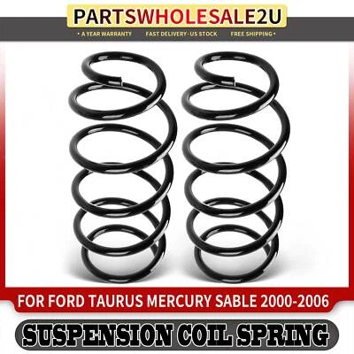 Muelles helicoidales delanteros izquierdo y derecho 2 piezas para Ford Taurus Mercury Sable 2000-2005 Foto 1 de 4