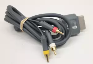 Official OEM Microsoft Xbox 360 AV Cable Model X810973-001 Yellow, White, Red - Picture 1 of 2
