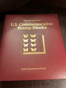 Offiziell nummerierte US Gedenkmarkenblöcke, Postal Commemorative Society - Bild 1 von 9