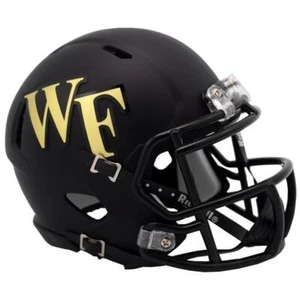 Mini casco de fútbol americano Wake Forest Demon Deacons Riddell Speed - Imagen 1 de 1