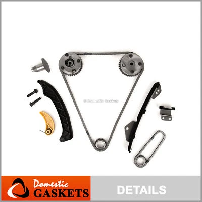 定时链条套件 VVT 齿轮适合 08-15 Scion xD 庞蒂亚克丰田卡罗拉 1.8 2ZRFE — 第 1/4 张图片