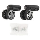 2 Pack Luggage Suitcase Wheels 360 Degrees Rotating Durable Material Easy