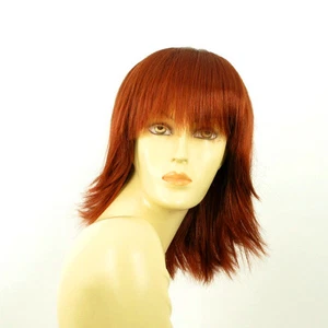 mid length wig for women copper intense ref: VANILLE 350 PERUK - Picture 1 of 8