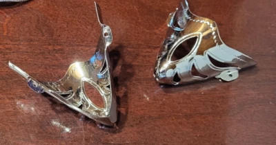 Nuevo Motociclista Vaquero Western Plata Bota Puntera Platos Protectores Punta Punta Bota Foto 1 de 4