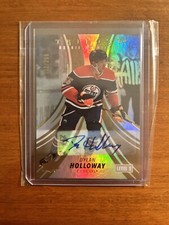 2022-23 Upper Deck Trilogy Dylan Holloway Auto   /299 #143 Oilers