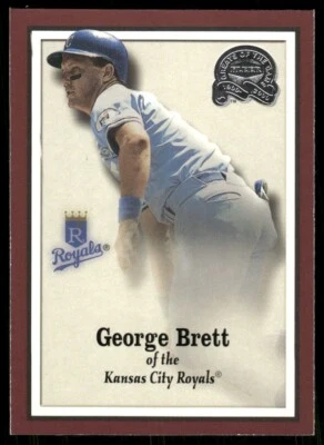 George Brett Kansas City Royals #21 2000 Fleer Greats of the Game Baseball Card - Image 1 of 2
