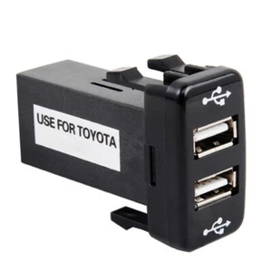Car Dash board Mount Dual USB Female to 12v for Toyota Volkswagen - Picture 1 of 1