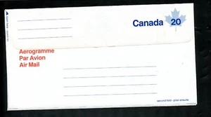 LOT 16032 UNUSED UA33 POSTAL AIR MAIL LETTER AEROGRAMME  CANADA GOOOSE BIRD - Picture 1 of 2