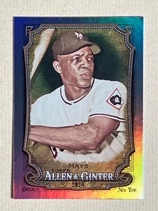 Lámina arco iris Topps Allen Ginter 2024 #118 Willie Mays, New York Giants - Imagen 1 de 1