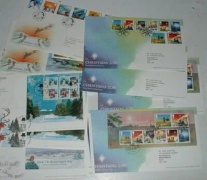 CHRISTMAS FDC GB FIRST DAY COVERS 1960s-2015 inc Min Sheets - you choose - Picture 1 of 91