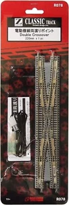 Rokuhan 1/220 Z Scale R078 Double Crossover Point - Picture 1 of 2