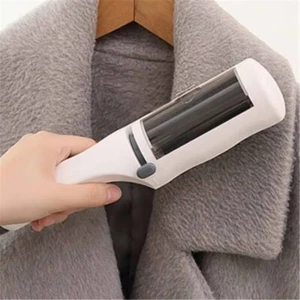 Electrostatic Clothing Dust Pets Hair Cleaner Remover Brush Suction Sweeper - Picture 1 of 7