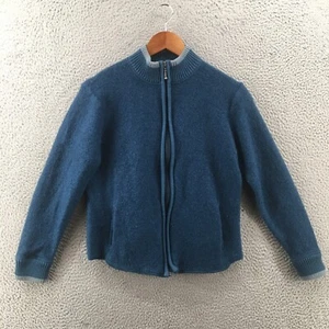 Cabellas Fullzip Sweatshirt Damen L Blau Langarm Wasserfallausschnitt - Bild 1 von 18