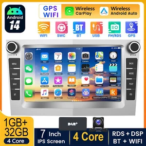 7"Android 14 Autoradio DAB+ GPS Für Opel Astra H Corsa C D Vectra Meriva A 1+32G - Bild 1 von 15
