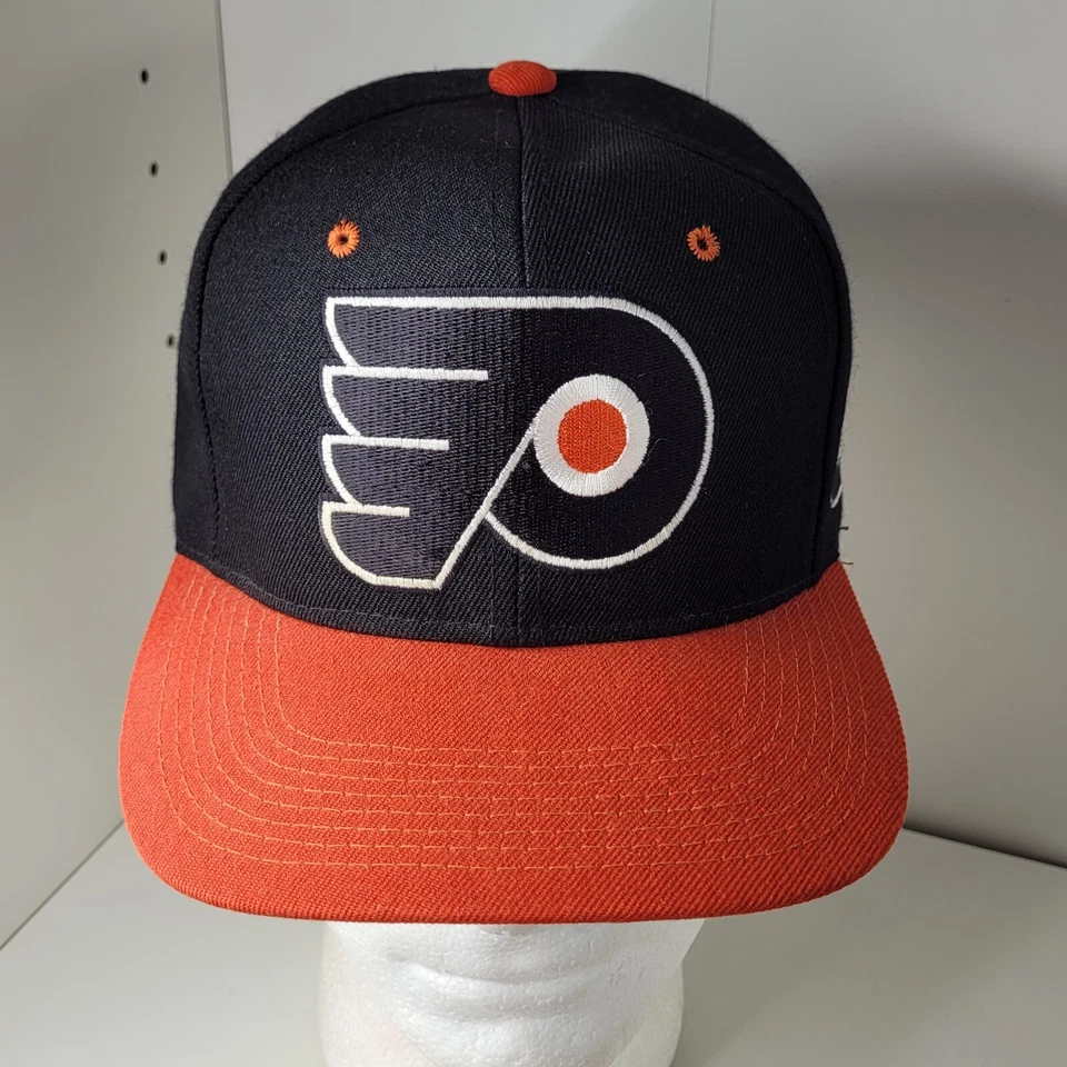 Vintage Philadelphia Flyers Snapback Hat Embroidered NHL Logo Wool Hockey G Cap - Image 1 of 4