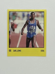 1987-88 Panini Supersport Edición Española Carl Lewis #66 - Imagen 1 de 2
