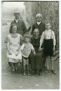 Ak Klein-Kahn Malé Chvojno Sudetengau Siegfried bei Familie Miehle 1941 Foto-Ak - Bild 1 von 2