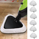 6Pcs H2O Steam Mop Cleaner Pads Replacement Micro Fibre Clothes Washable New.