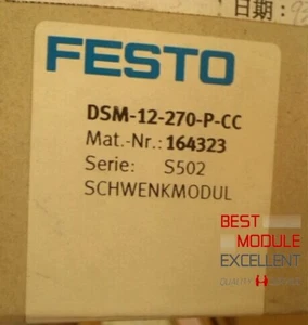 1PCS FESTO DSM-12-270-P-CC 164323 NEW 100% Quality Assurance - Bild 1 von 1