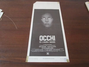 LOCANDINA ORIGINALE OCCHI JOHN CARPENTER LAURA MARS 1978 - Picture 1 of 2