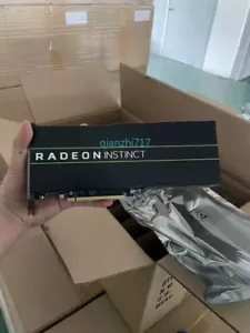 AMD Radeon Instinct Mi50 Accelerator 16GB HBM2 Machine Learning, HPC, AI, GPU - Picture 1 of 5
