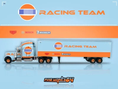 Fine works64 1:64 Peterbilt semi-trailer Diecast Model Car - Image 1 of 2